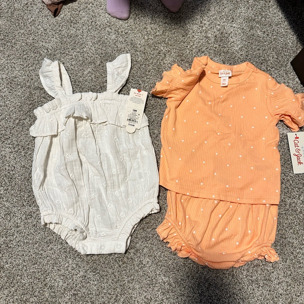 Baby Girl Cat & Jack bundle 18 months